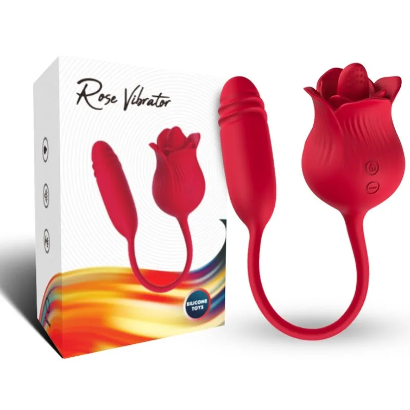 Armony - roselip licking vibrant clito & vibrateur rouge
