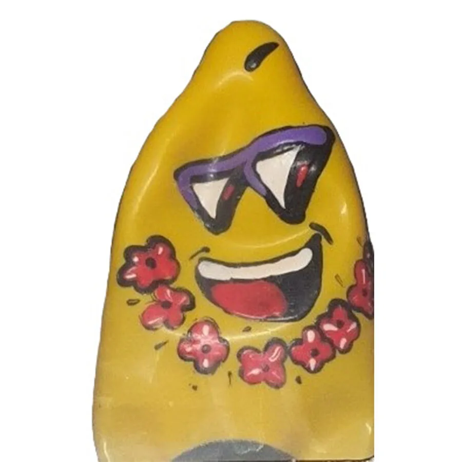 Préservatifs fantaisie peints à la main friki tiki XL