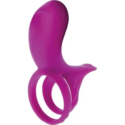 Bague stimulateur de couples fuchsia