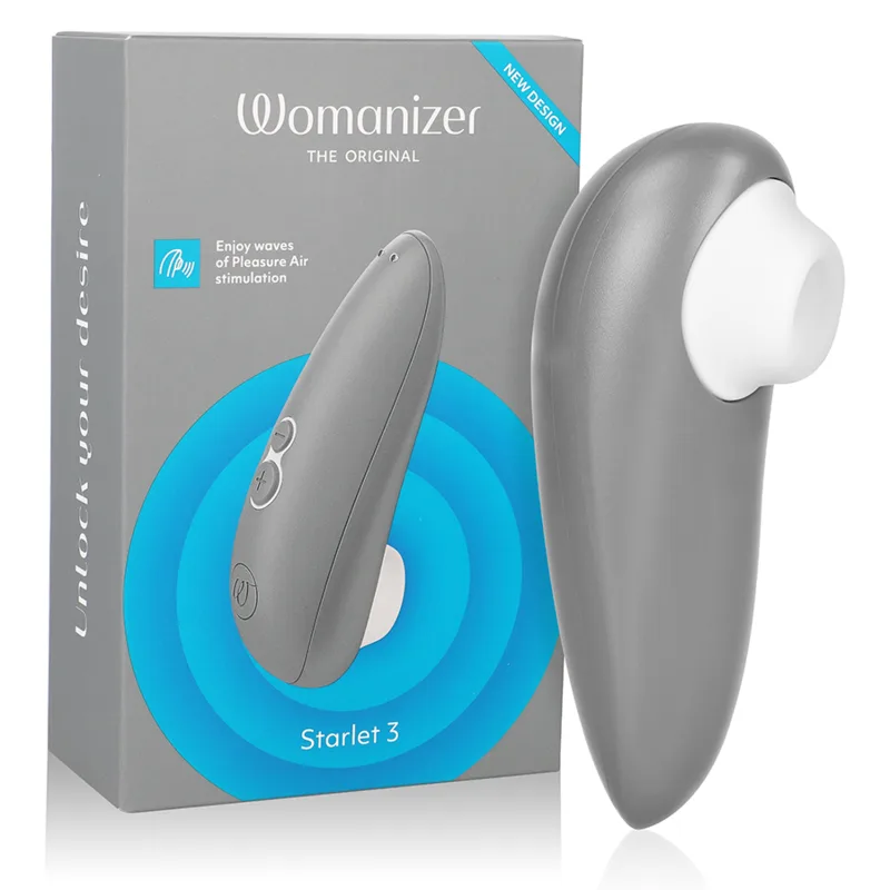 Starlet 3 clitoral stimulator gray