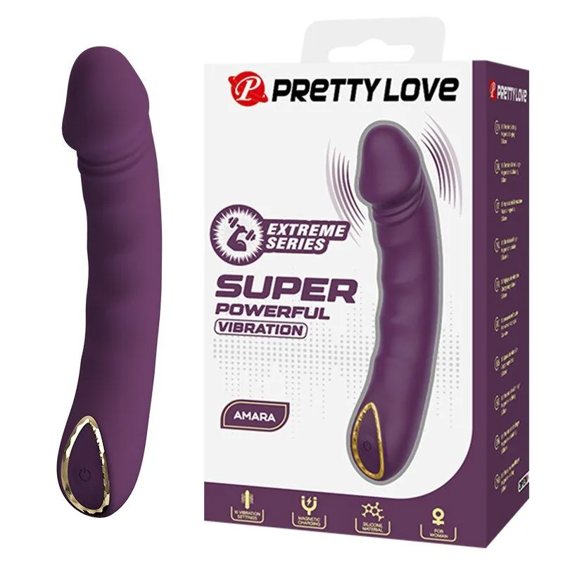 Pretty love - vibrateur rechargeable amara 10 fonctions violet