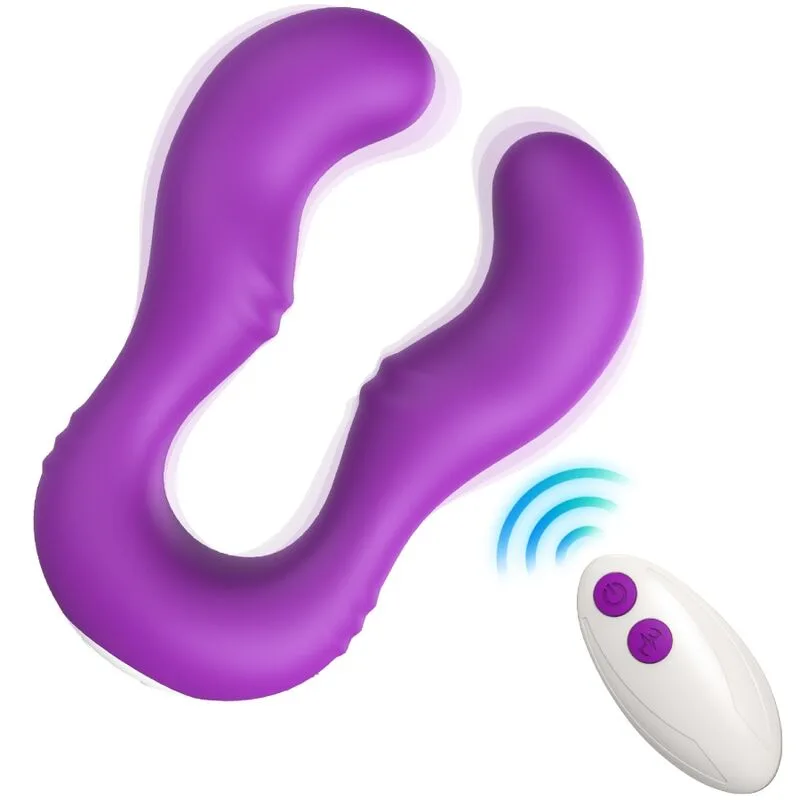 Armony - vibrateur seraph double télécommande violet
