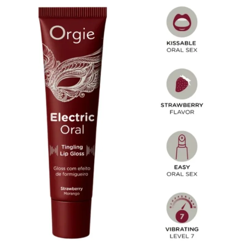 Gloss à lèvres électrique à énergie orale 15 ml