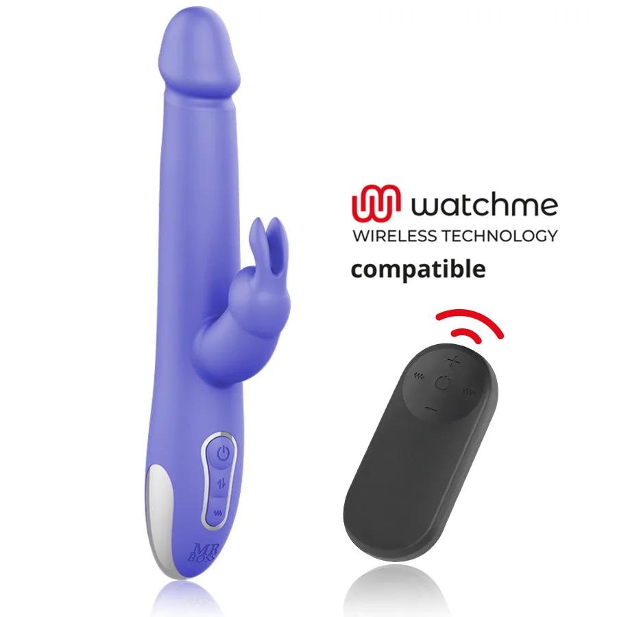 Mr boss - arturo vibromasseur et rotatif + télécommande watchme