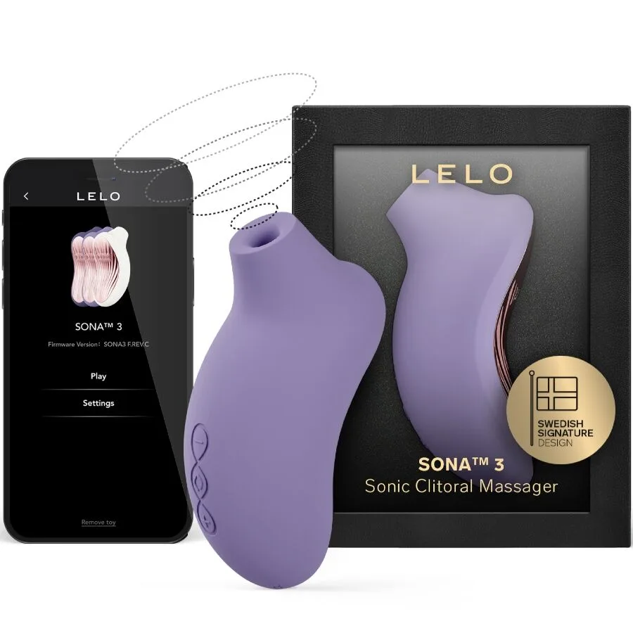Sona 3 sonic clitoral massager violet dusk