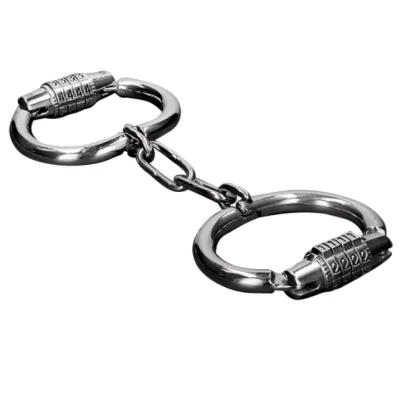 Handcuffs with combination lock