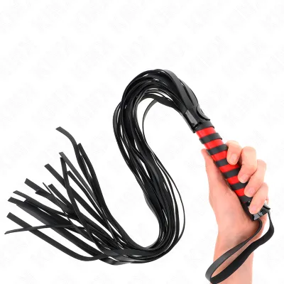 Kink - fouet long rayé 70 cm