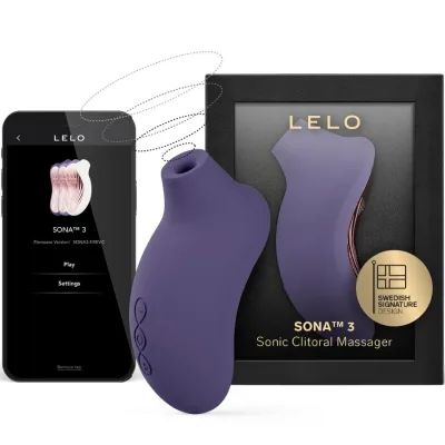 Sona 3 massaggiatore clitorideo sonico cyber purple