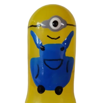 Preservativi novità dipinti a mano cyclope