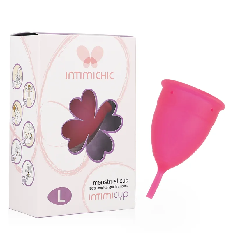 Menstrual cup medizinisches silikon - grösse L