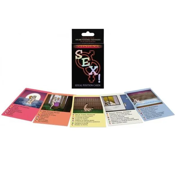 Sexe aventureux ! jeu de cartes