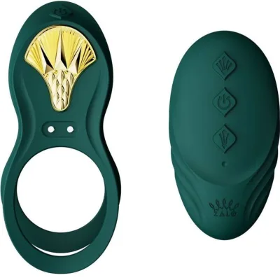 Bague vibrante couples bayek verte