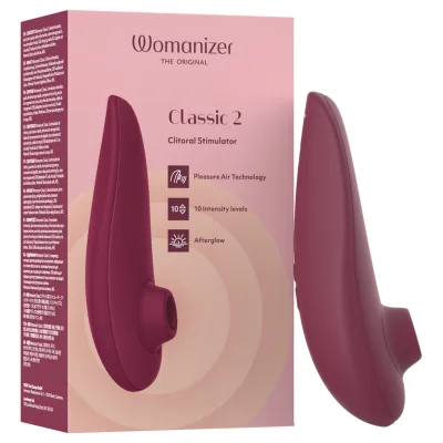 Classic 2 stimolatore clitorale bordeaux