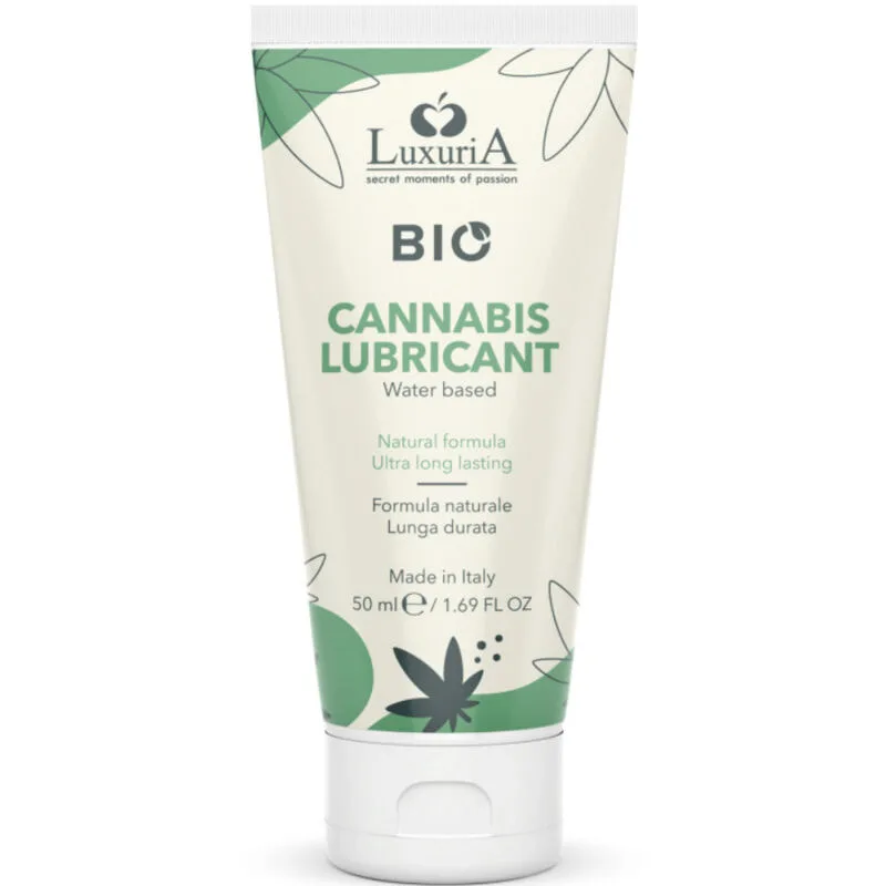 Intimateline - luxuria lubrifiant base d'eau bio cannabis 50 ml