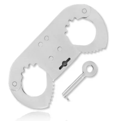 Thumb cuff metal finger handcuffs