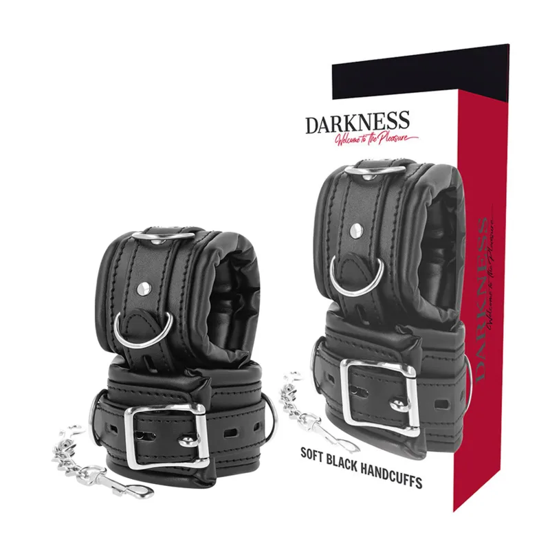 Darkness - menottes BDSM rembourrées