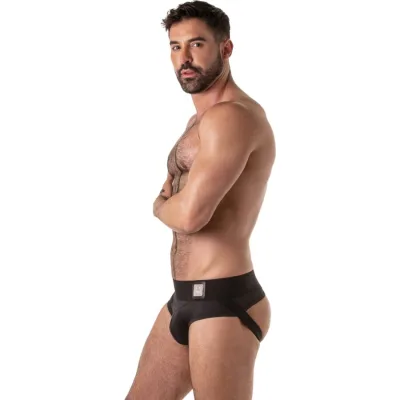 Jockstrap met brede tailleband, zwart, maat XL