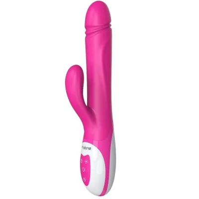 Wave dubbele stimulerende vibrator