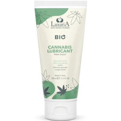 Intimateline - luxuria lubrifiant base d'eau bio cannabis 100 ml