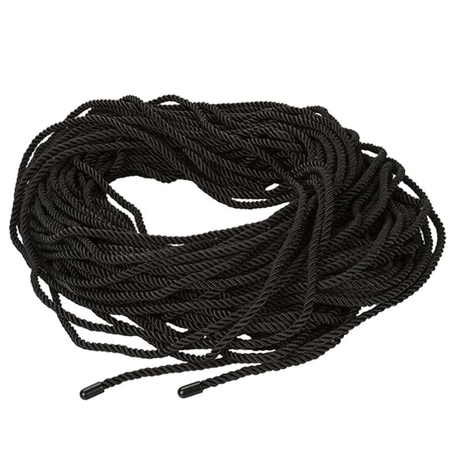 Scandal corde BDSM noire 50 M