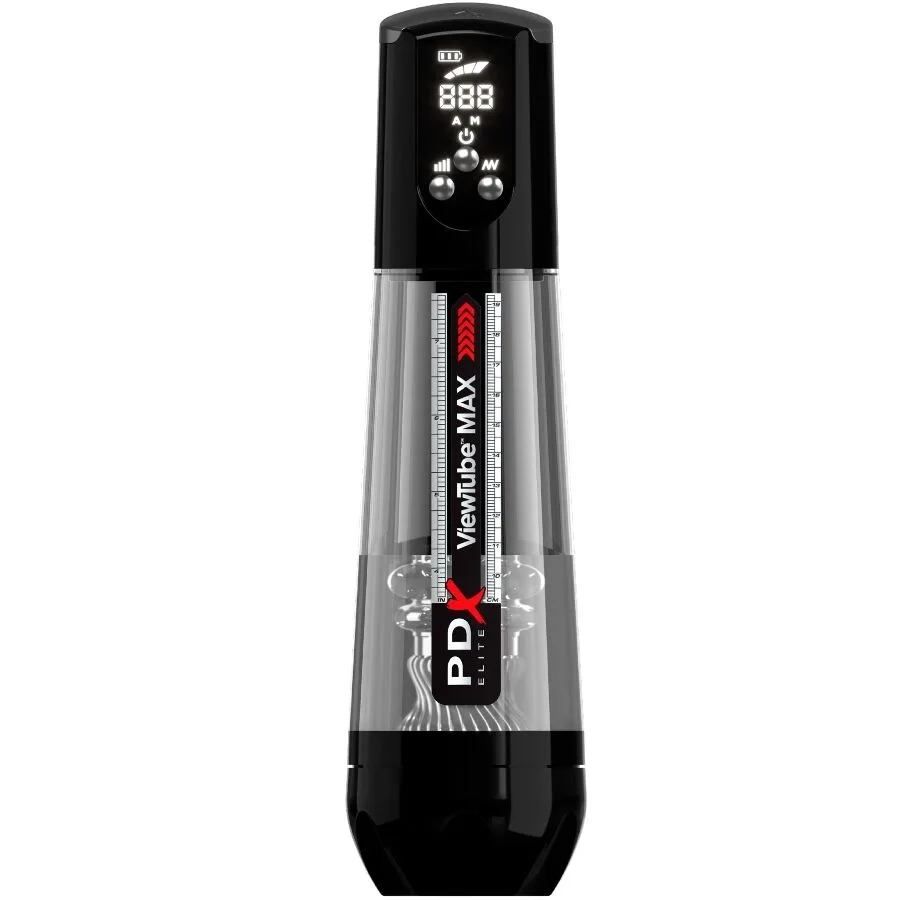 Viewtube max view masturbateur automatique avec aspiration transparente