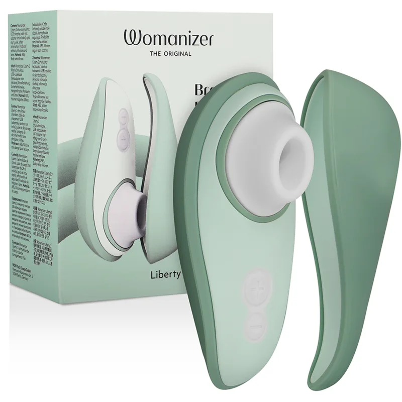 Liberty 2 stimulateur de clitoris et aspiration vert clair