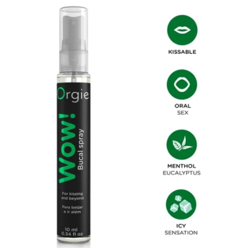 Wow! spray buccal au menthol et à eucalyptus 10 ml