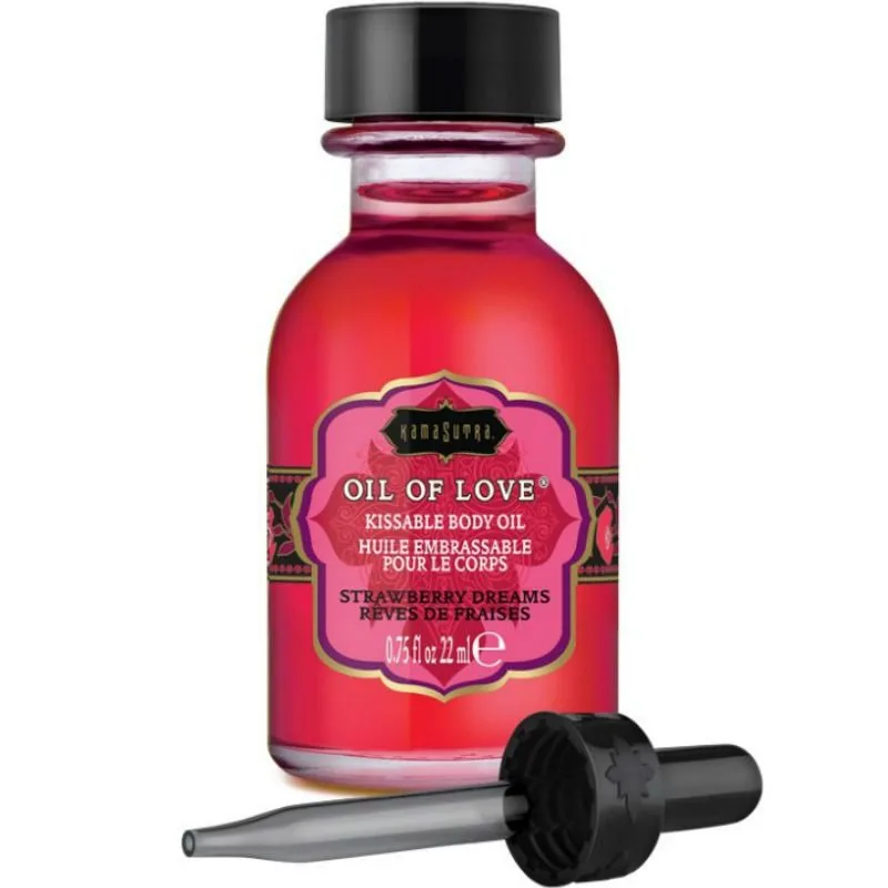 Kamasutra - huile comestible fraises 22 ml