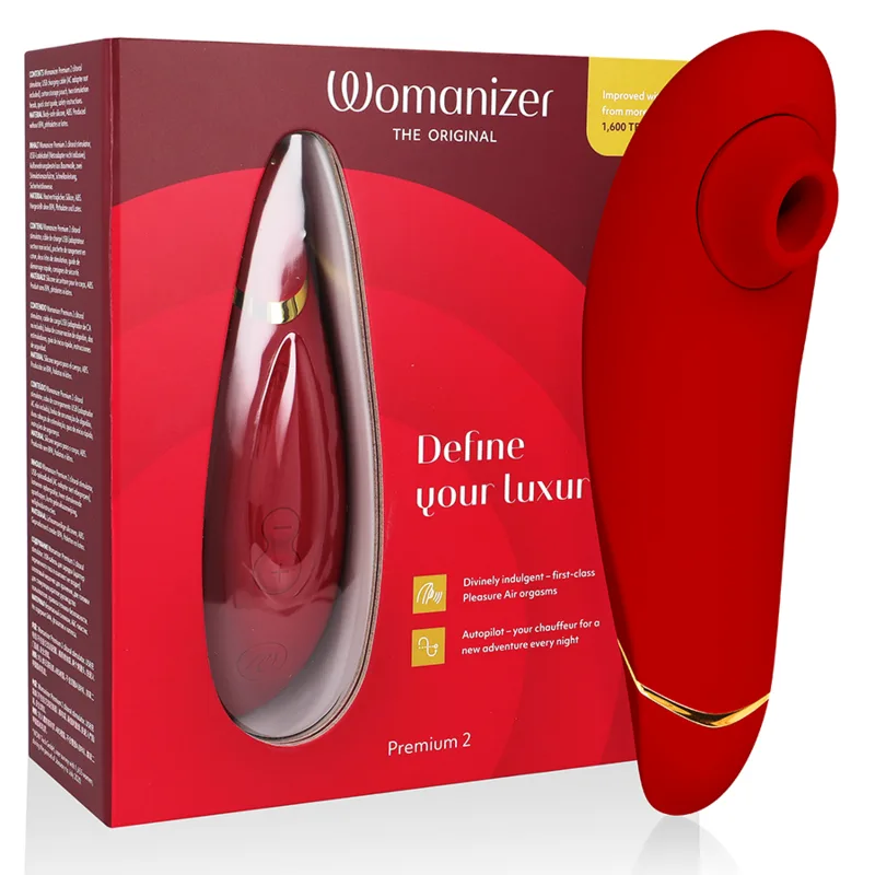 Stimulateur clitoral premium 2 bordeaux