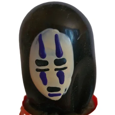 Preservativi novità dipinti a mano maschera fantasma nero