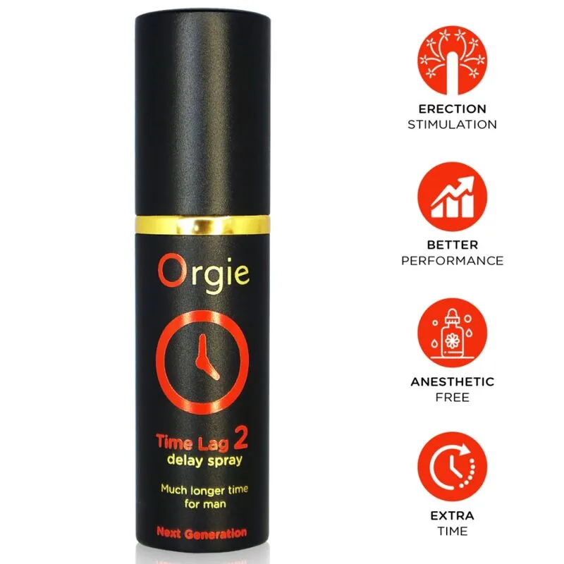 Time lag 2 spray retardant sans anesthésique 10 ml