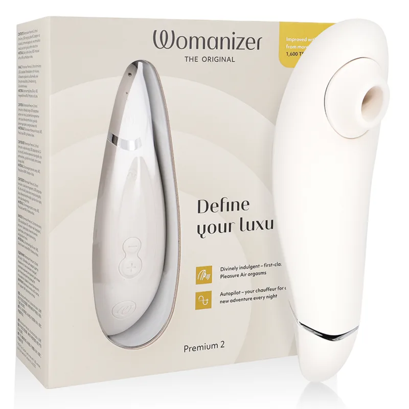 Stimulateur clitoral premium 2 gris chaud