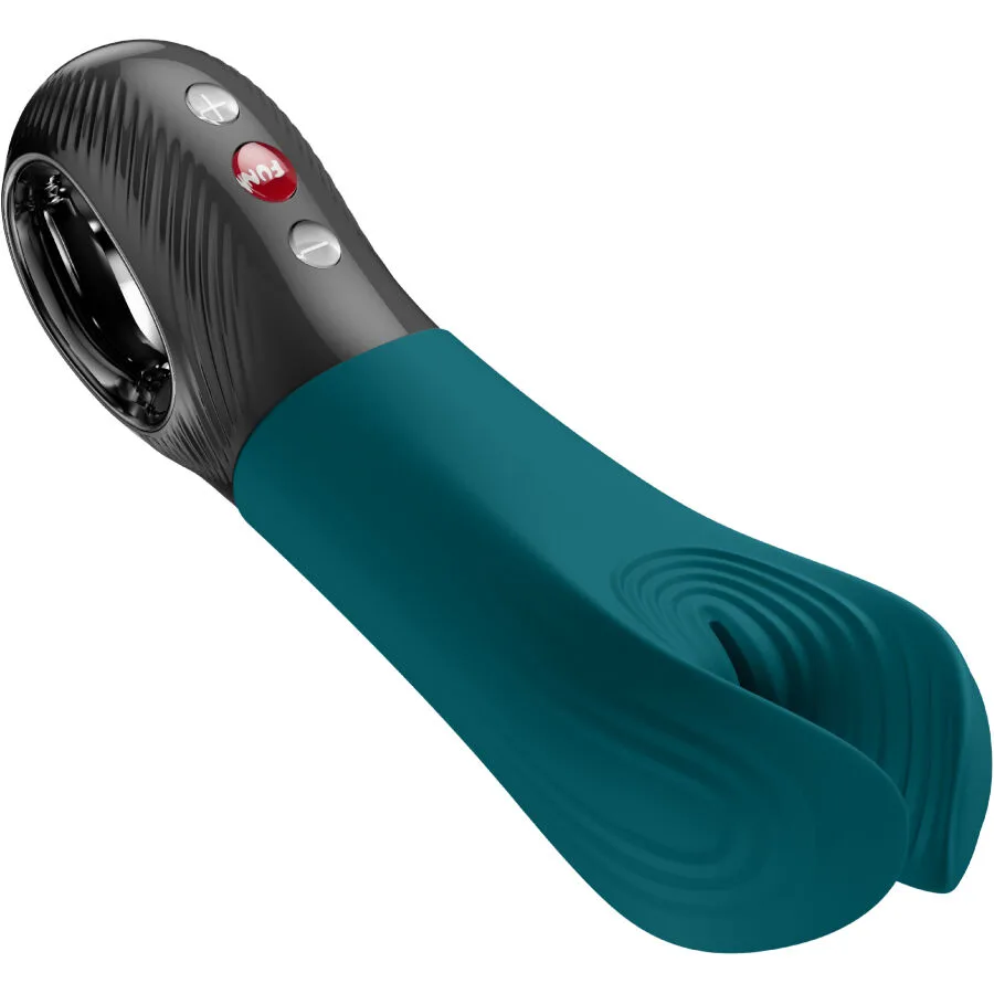 Bouteille masturbateur vibrateur manta verte