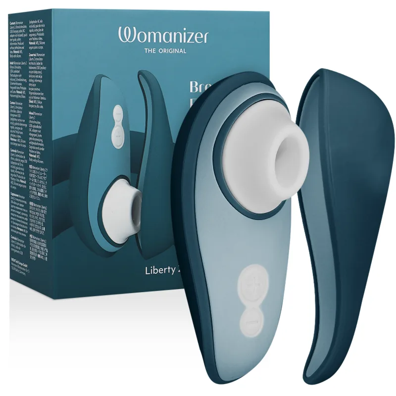 Liberty 2 stimulateur de clitoris et aspiration bleu