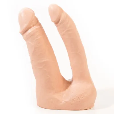 Arthus doppio dildo realistico flesh 17CM/15.5CM