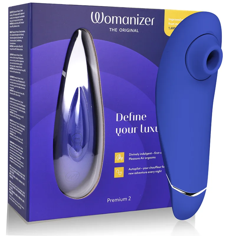 Stimulateur clitoral premium 2 blueberry