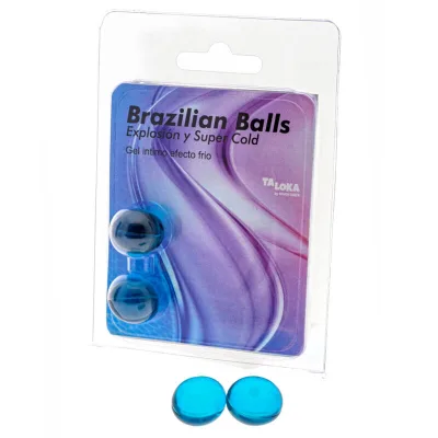 2 brazilian balls cold effect exciting gel