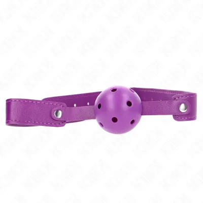 Kink - purple breathable ball 4.5 cmgag 65 x 2.5 cm