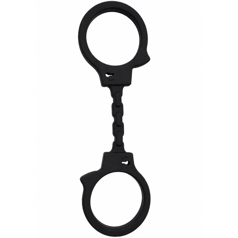Menottes en silicone noires