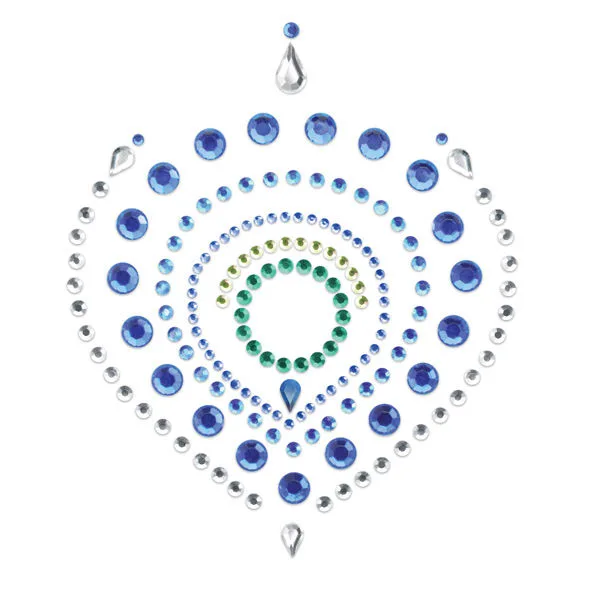 Bijoux indiscrets - flamboyant bleu&amp;vert