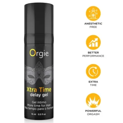 Xtra time gel retardante sin anestésicos 15 ml