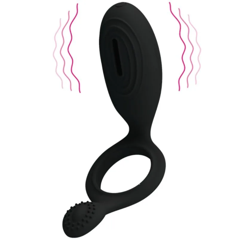 Pretty love - ethel anneau vibrant avec stimulateur