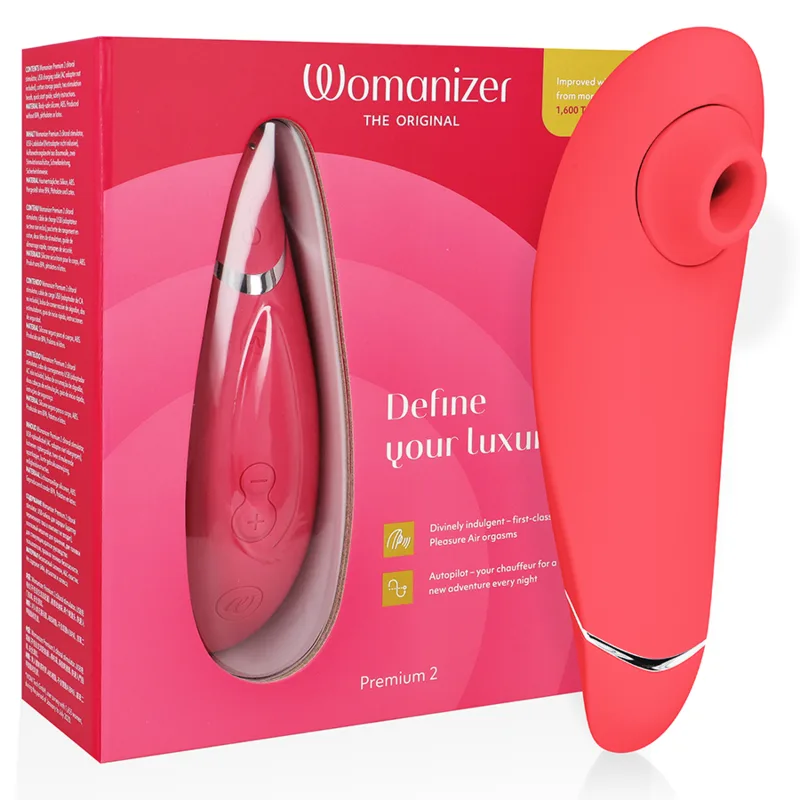 Stimulateur clitoral premium 2 framboise