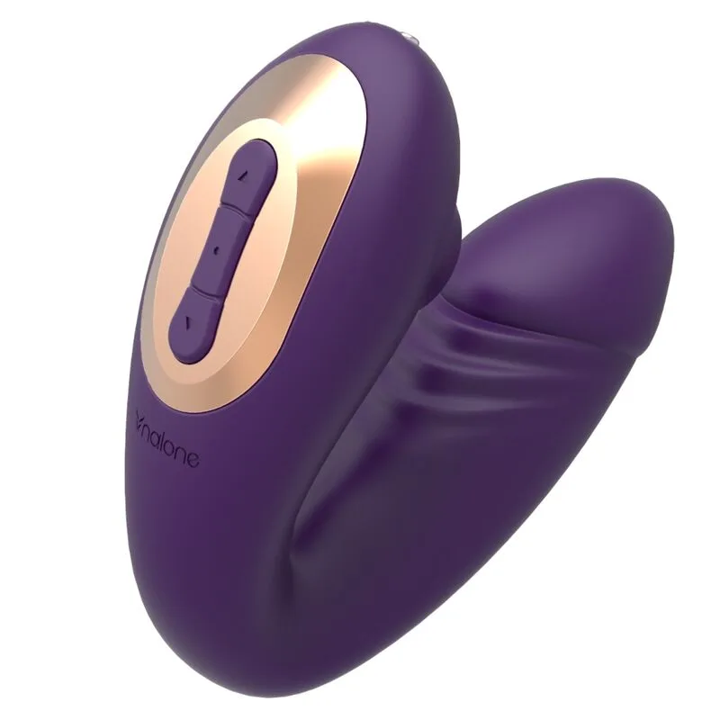 Leah stimolatore indossabile ricaricabile viola