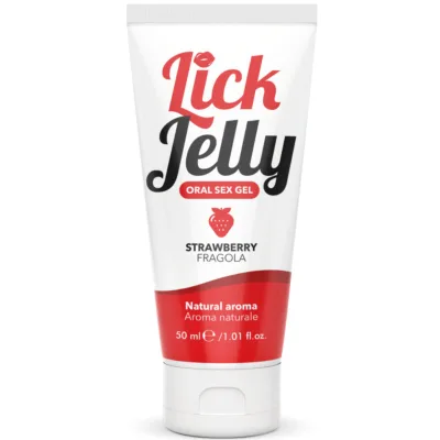 Intimateline - lick jelly erdbeer-schmiermittel 50 ml