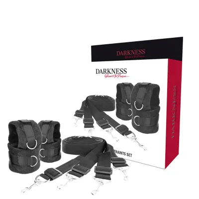 Darkness - bed ties set