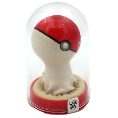 Preservativi novità dipinti a mano pokeball rosso-bianco