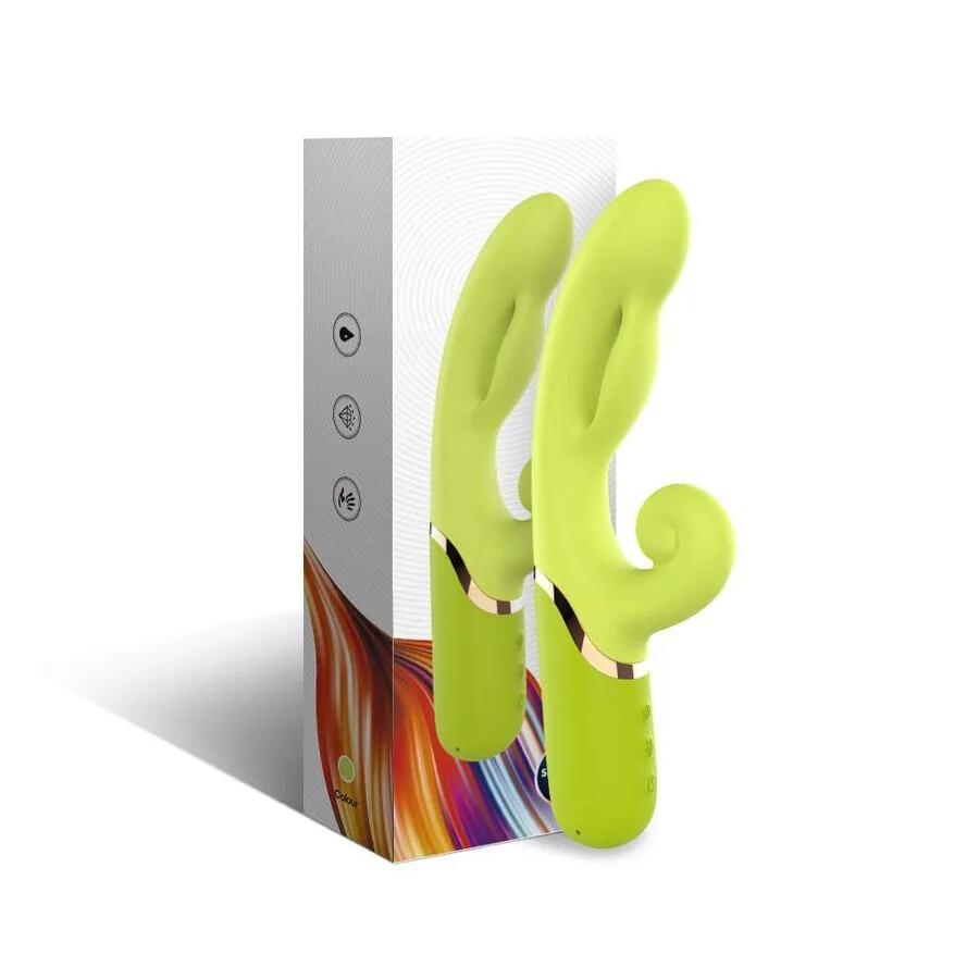 Armony - inflable point a stimulateur vibrateur vert