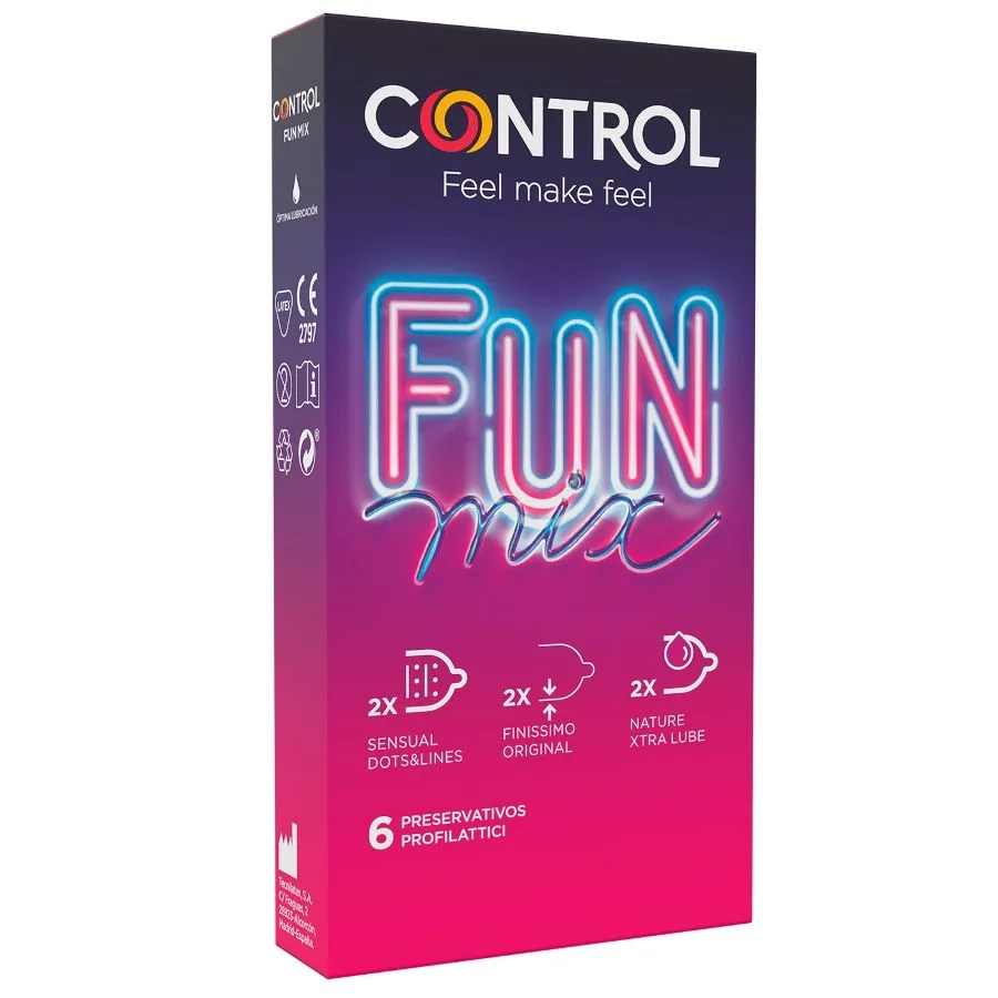 Control - feel fun mix 6 unités