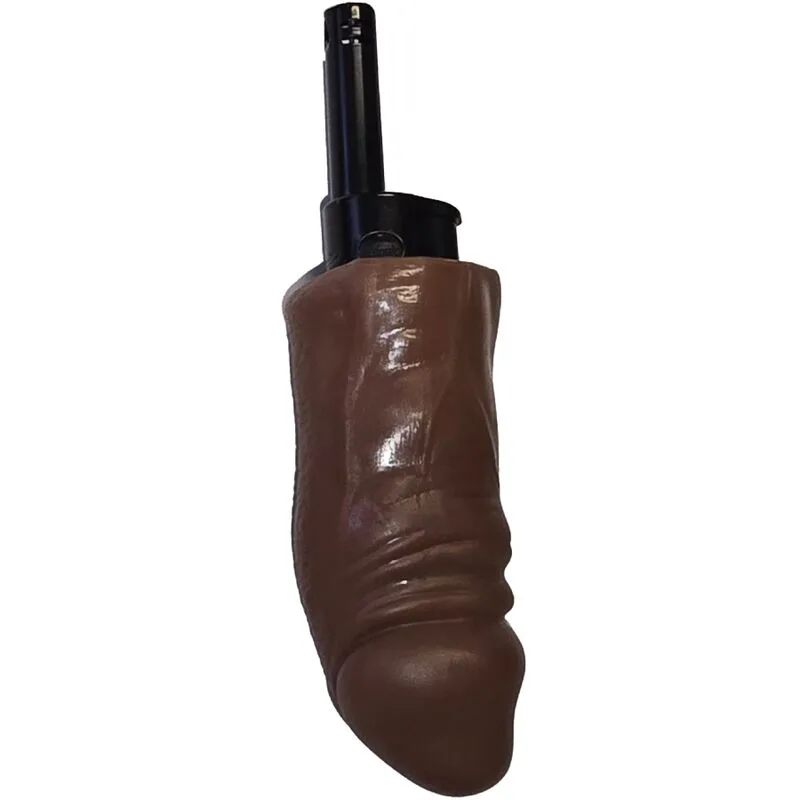 Briquet pour barbecue en forme de pénis mulâtre